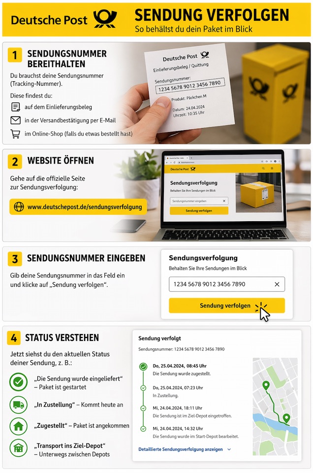 deine Sendung verfolgen